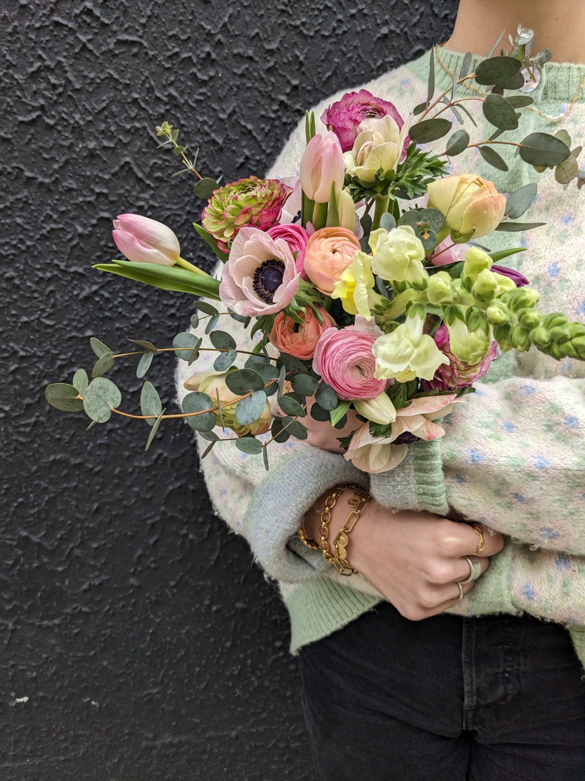 Confection et livraison de bouquet de fleurs fraîches françaises