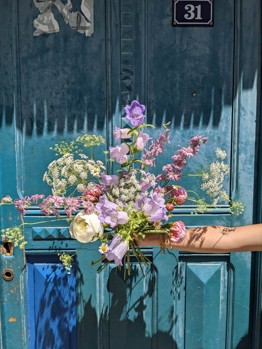 Confection et livraison de bouquets de fleurs fraîches françaises